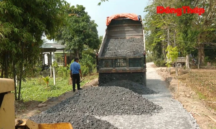 Xã Tân Hương đạt kết quả nổi bật về đầu tư công