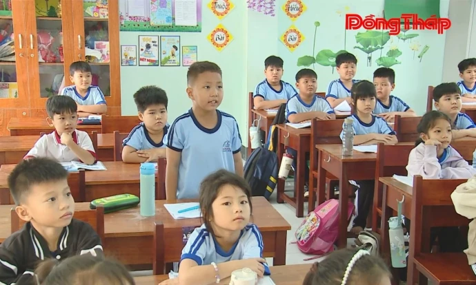 Xã Phong Hòa: Khắc phục khó khăn, nâng cao chất lượng giáo dục