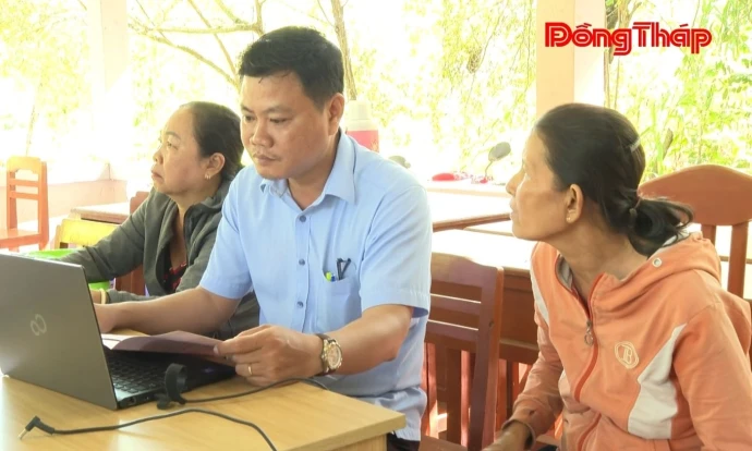 Xã Ba Sao: giải quyết lưu động thủ tục đất đai ngày thứ bảy