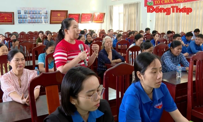 Xã Bình Thành: Thúc đẩy bình đẳng giới trong kỷ nguyên số