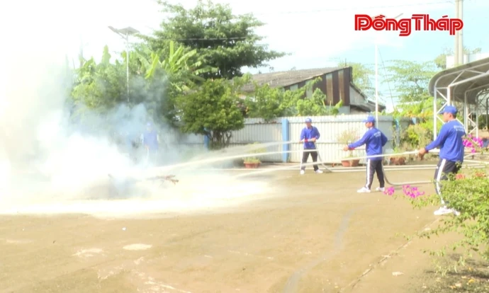 Xã Phú Hựu: Thành lập Đội phòng cháy, chữa cháy và cứu nạn, cứu hộ tình nguyện Cồn An Hiệp