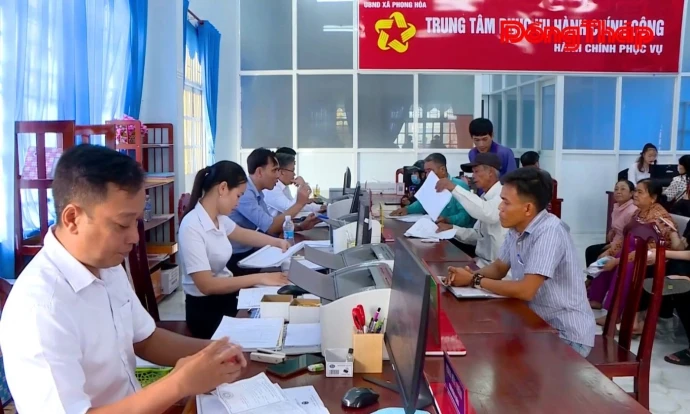 Xã Phong Hòa: phát huy vai trò chi bộ sau sáp nhập