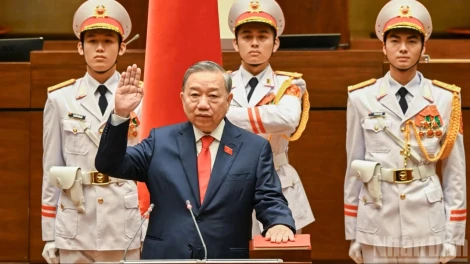 Tổng Bí thư Tô Lâm tuyên thệ nhậm chức Chủ tịch nước