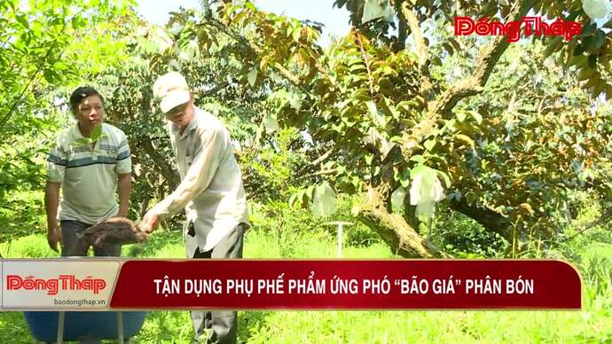 Tận dụng phụ phế phẩm ứng phó "bão giá" phân bón