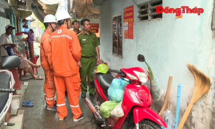 Xã Phú Hựu: Siết chặt an toàn điện, ngăn chặn nguy cơ hỏa hoạn