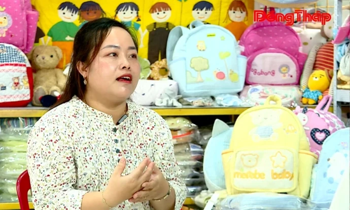 Người phụ nữ Mỹ Hiệp khởi nghiệp từ ba lô xinh