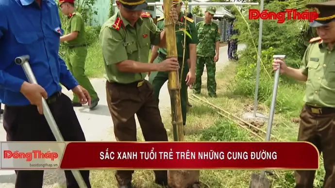 Sắc xanh tuổi trẻ trên những cung đường
