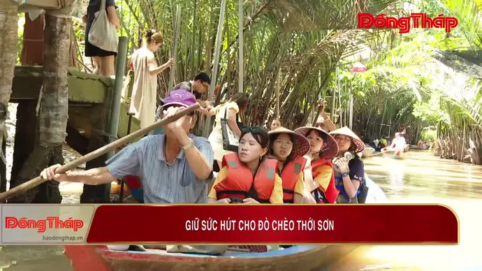 Giữ sức hút cho đò chèo Thới Sơn