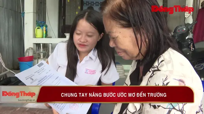Chung tay nâng bước ước mơ đến trường
