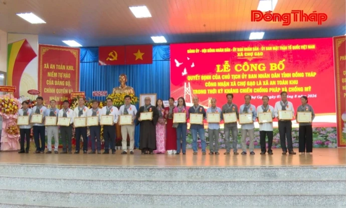 Chợ Gạo - Người dân phấn khởi từ chính sách xã an toàn khu