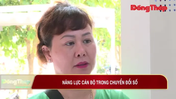 Năng lực cán bộ trong chuyển đổi số