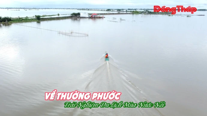 Về Thường Phước trải nghiệm du lịch mùa nước nổi