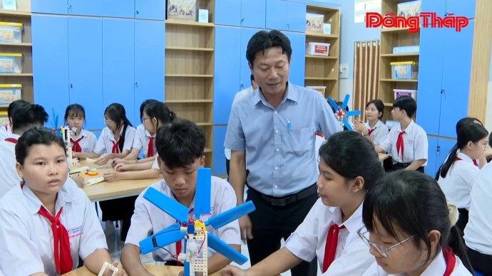 baodongthap, trangdiaphuong, sapxep, truonghoc, lophoc, tanhong, dongthap