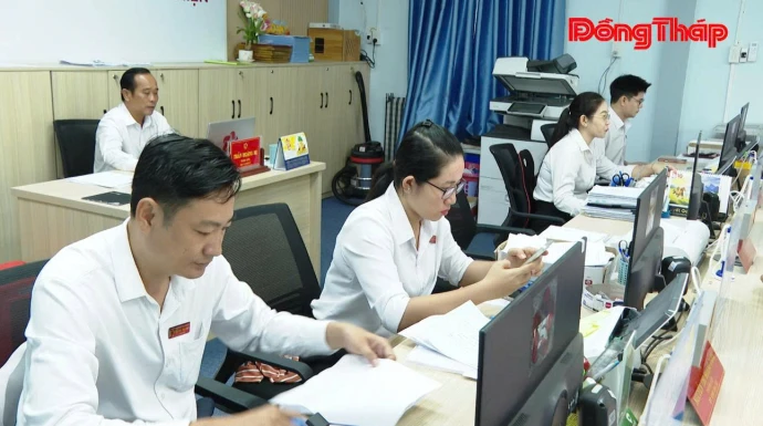 Hưng Thạnh đẩy mạnh chuyển đổi số phục vụ người dân
