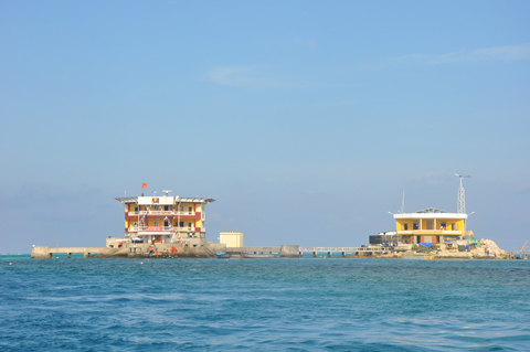 Đảo Đá Lớn thuộc quần đảo Trường Sa