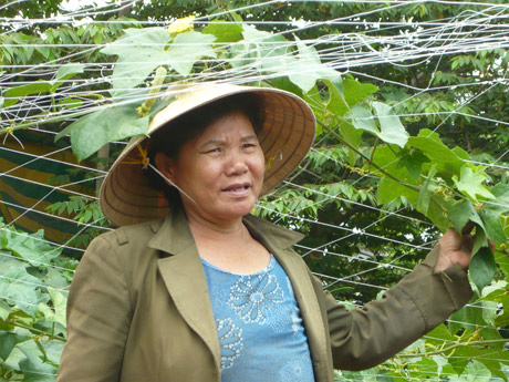 Anh hùng LLVT Dương Thị Lệ.