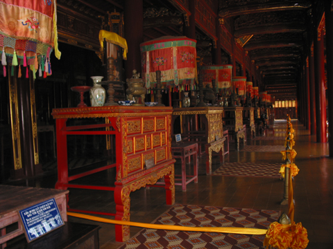 Thế Miếu trong Kinh thành Huế. Ảnh: H.CHÍ