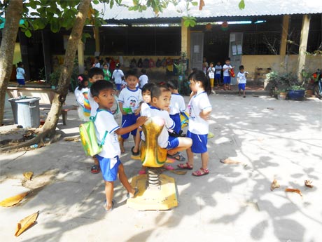 Mọi hoạt động của trường vẫn diễn ra bình thường.