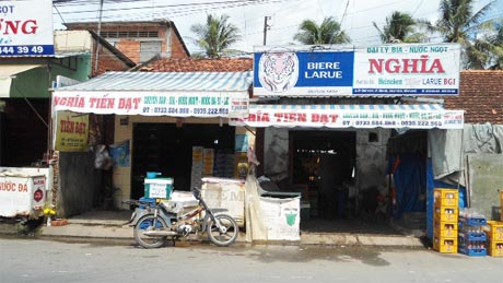 Căn nhà số 63 ấp Vĩnh Thạnh, xã Vĩnh Kim đang bị chiếm dụng.