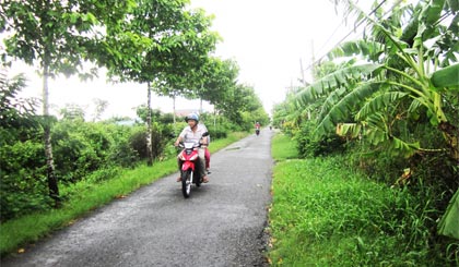 Giao thông được đầu tư đúng mức.