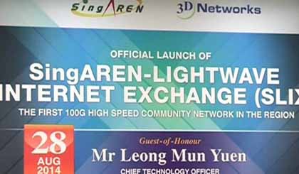 Mạng Internet cáp quang Slix của Singapore có tốc độ nhanh nhất Đông Nam Á. (Ảnh: Việt Hải-Lê Hải/Vietnam+)