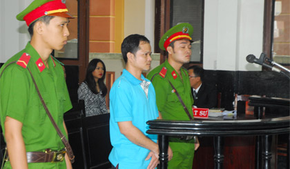 Bị cáo Võ Văn Minh tại tòa.