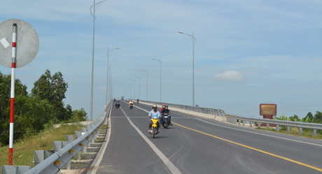 Cầu Mỹ Lợi sẽ mở ra nhiều cơ hội để thị xã Gò Công phát triển công nghiệp.