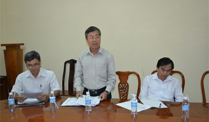 Đại biểu đóng góp ý kiến tại cuộc họp