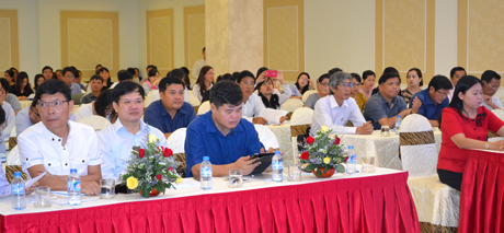 Đại biểu tham dự hội nghị.