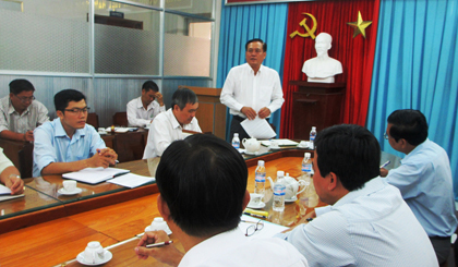 Ông Lê Văn Nghĩa kết luận các vụ việc khiếu nại tồn đọng, kéo dài của người dân trên địa bàn TP. Mỹ Tho.