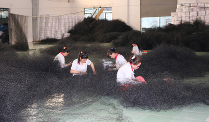 Công ty TNHH Sản xuất thương mại Phú Đạt hiện giải quyết việc làm cho hơn 400 lao động, chủ yếu là lao động địa phương