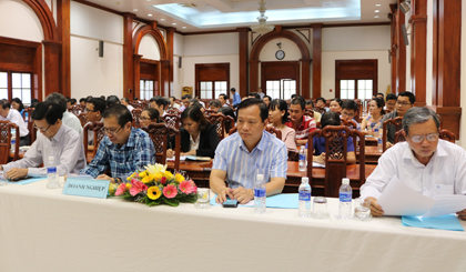 Đại diện các doanh nghiệp tham dự Hội nghị đối thoại với doanh nghiệp lần 2 năm 2017 