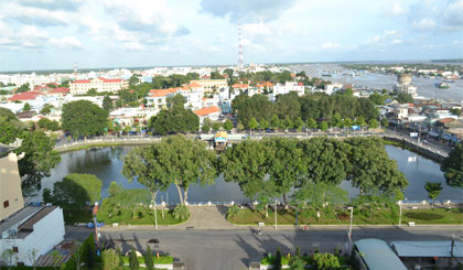 Tập trung hoàn thiện các tiêu chí đô thị loại I của TP. Mỹ Tho.