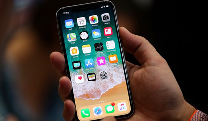 Mẫu iPhone X. (Nguồn: Getty Images)