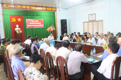 Quang cảnh buổi tọa đàm