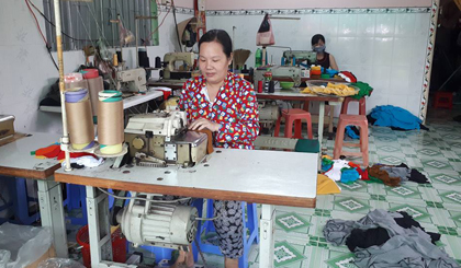 Nhiều hội viên thoát nghèo nhờ Quỹ Hỗ trợ phụ nữ phát triển kinh tế.