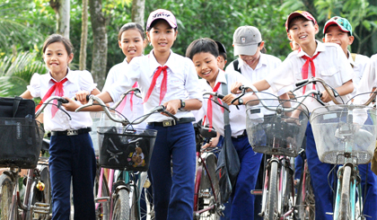 Tình trạng học sinh bỏ học ở bậc học THCS trên địa bàn tỉnh vẫn diễn ra. Ảnh: DUY ANH