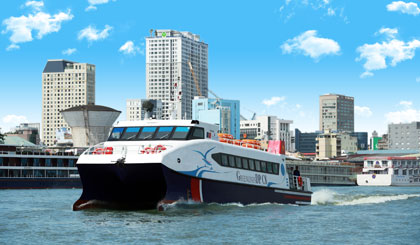 Phương tiện đã được Greenlines DP chuẩn bị sẵng sàng.