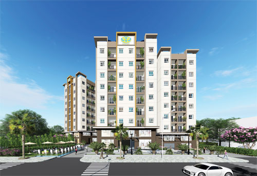 Phối cảnh dự án HQC Mỹ Tho - Tiền Giang.