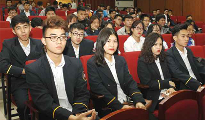 Thí sinh tham gia vòng loại quốc gia Cuộc thi MOSWC 2018. Ảnh: Bảo Linh