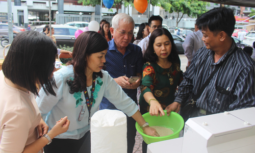 Việc sản xuất “gạo tươi” đã nhận được sự quan tâm của nhiều người.