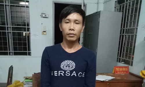 Các đối tượng trộm thiết bị máy vi tính bị bắt.