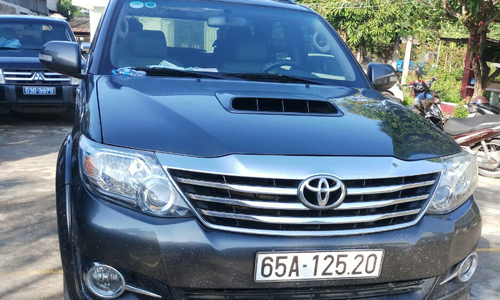 Chiếc xe các đối tượng dùng để đi trộm.