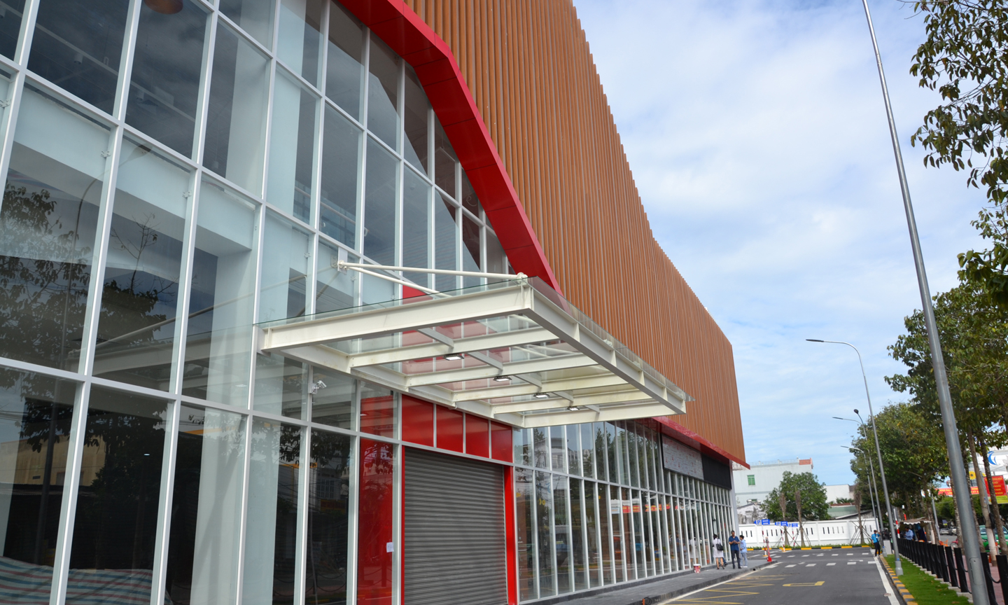 Toàn cảnh Big C Mỹ Tho.