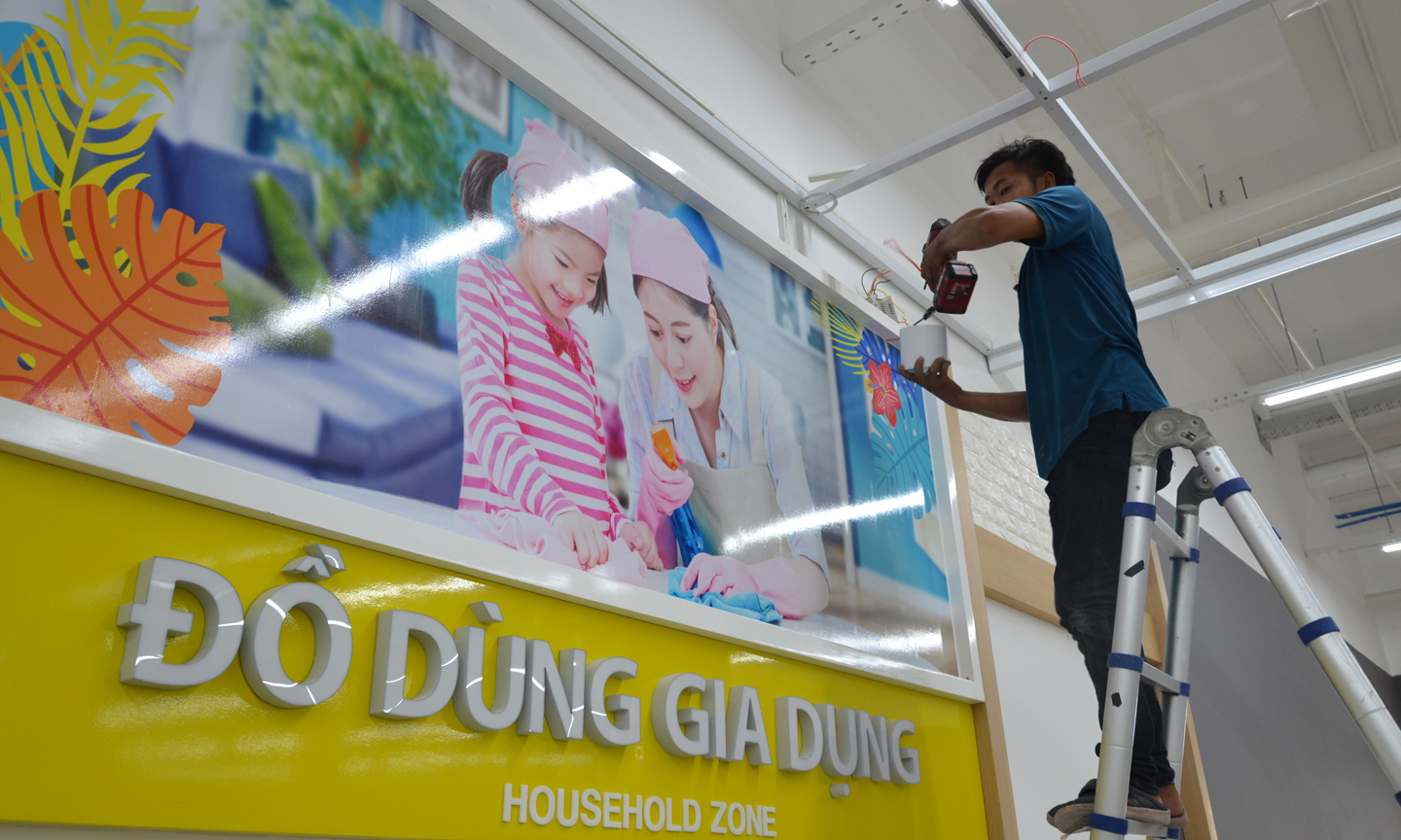 Hoàn thiện các công đoạn cuối cùng để đi vào hoạt động.