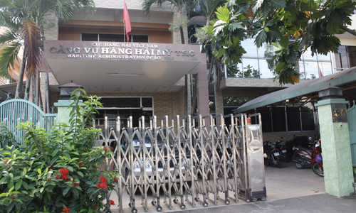 Trụ sở Cảng vụ Hàng hải Mỹ Tho.