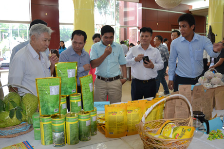 Sản phẩm nông nghiệp chế biến mới mong mang lại giá trị gia tăng cao.