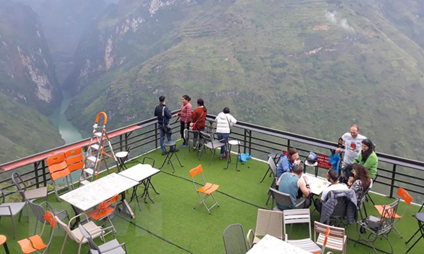 Những câu chuyện liên quan đến Mã Pì Lèng thời gian qua thu hút sự quan tâm đặc biệt của dư luận. (Ảnh: TTXVN)