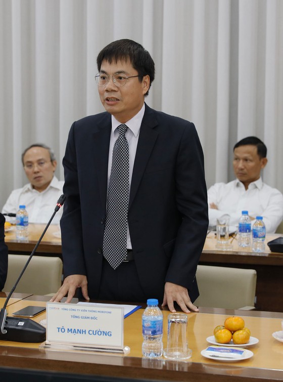 Tổng giám đốc TCT VT MobiFone Tô Mạnh Cường