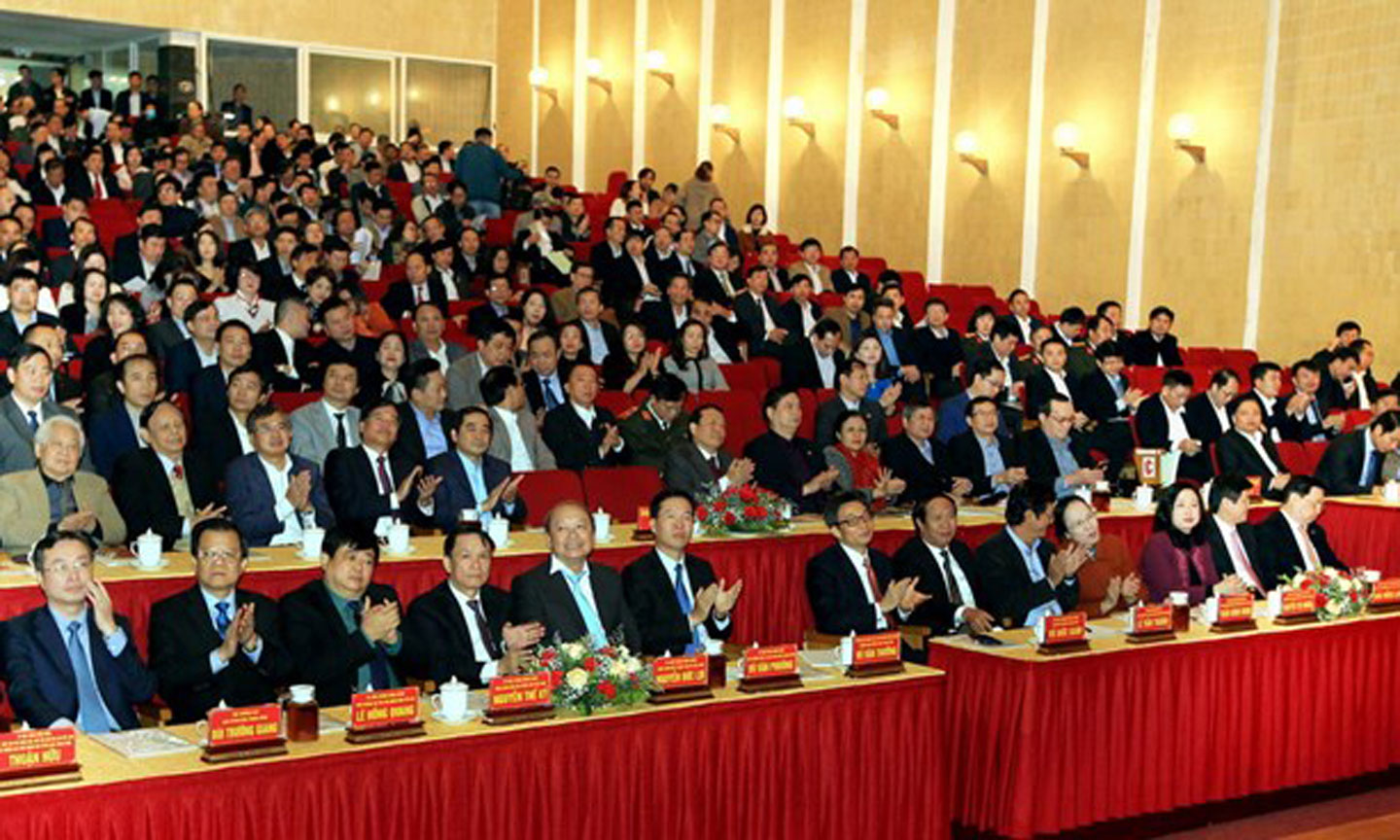 Các đại biểu tham dự hội nghị. (Ảnh: An Đăng/TTXVN)